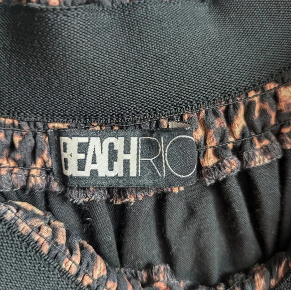 Beach Riot Off Shoulder Leopard Blouse Small Flowy Lightweight Animal Revolve‎ - Picture 2 of 7